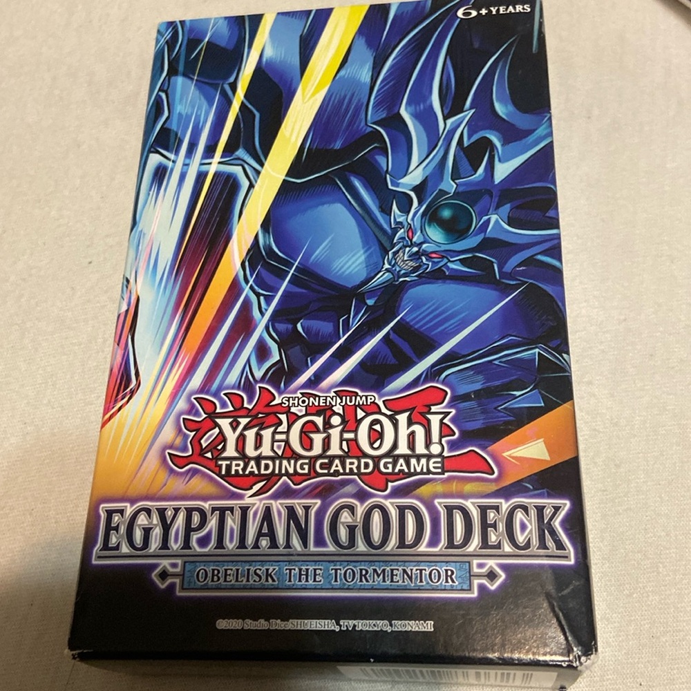 Egyptian God Deck ( obelisk the tormentor) never been open